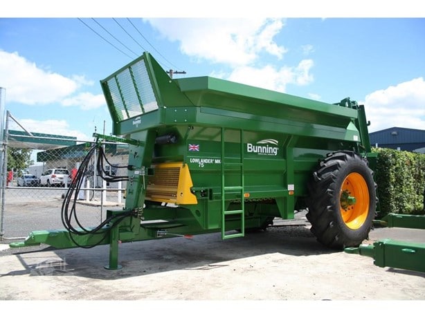 Bunning Lowlander 75 MK4 Manure - Spreader for sale