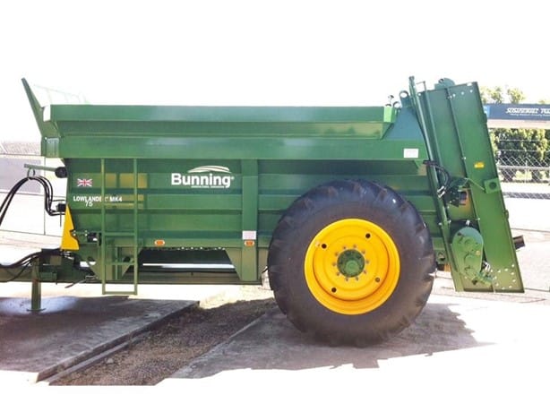 Bunning Lowlander 75 MK4 Manure - Spreader for sale — view 2
