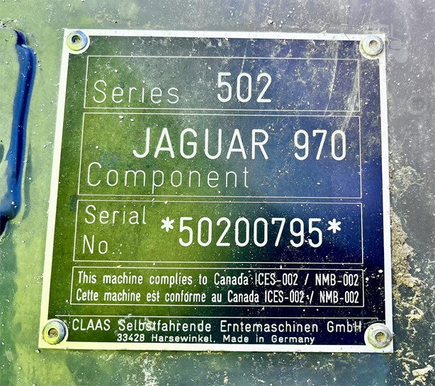 2021 Claas Jaguar 970 Harvester - Forage for sale — view 4