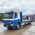 2010 DAF Flatbed Truck for sale — view 3