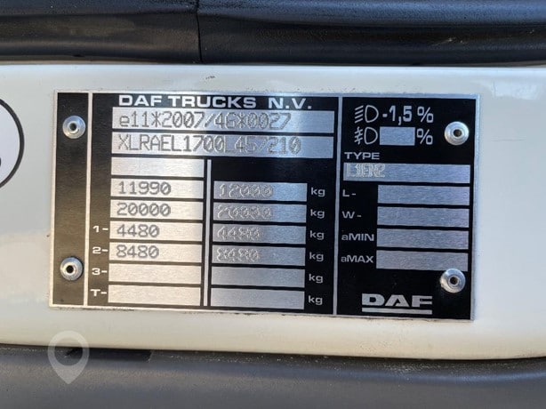 2016 DAF Box Truck for sale — view 2