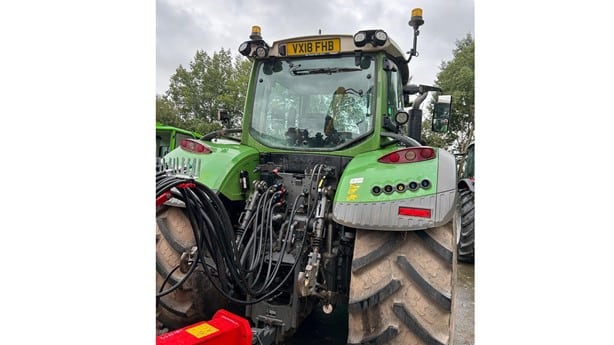 2017 Fendt 724 Vario TMS Tractor - Wheel for sale — view 3