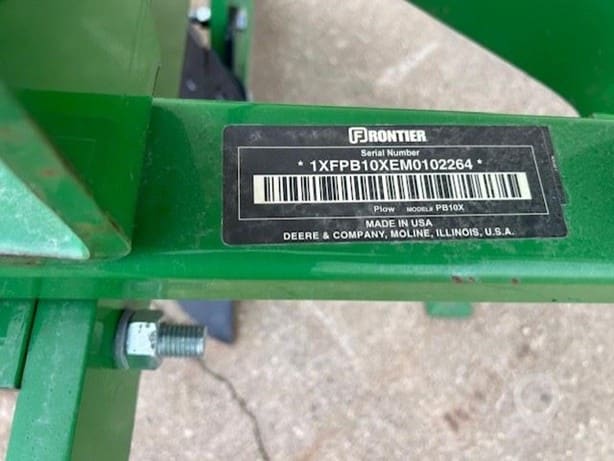 Frontier PB1001 Tillage - Plough for sale — view 4