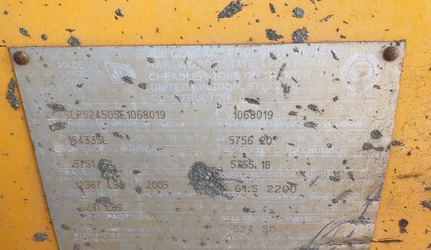 2005 JCB 524K Telehandler for sale — view 4
