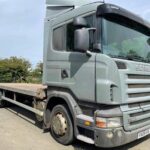 2009 Scania R340 Flatbed Truck for sale