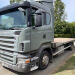 2009 Scania R340 Flatbed Truck for sale — view 2