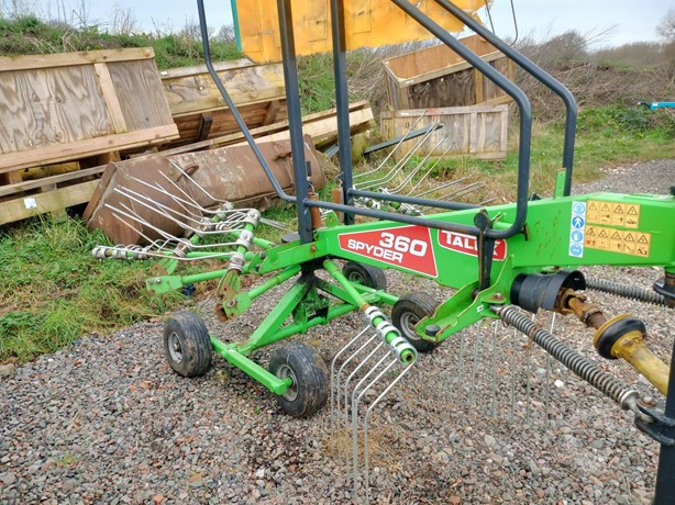 Talex Spyder 360 Hay - Rake for sale — view 3