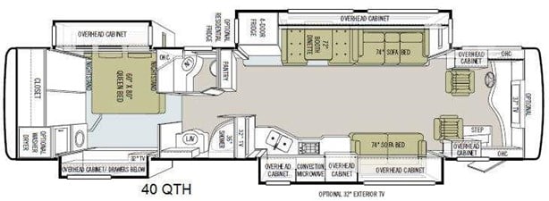 2011 Tiffin Phaeton 40QTH Class A - Diesel Motorhome for sale — view 2