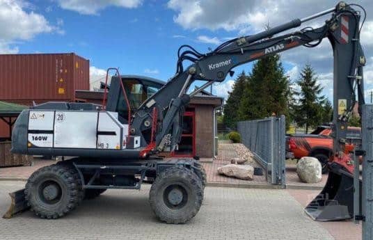 2012 Atlas 160W Excavator - Wheel for sale