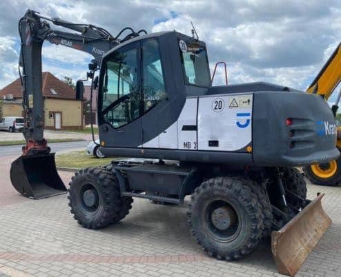 2012 Atlas 160W Excavator - Wheel for sale — view 2
