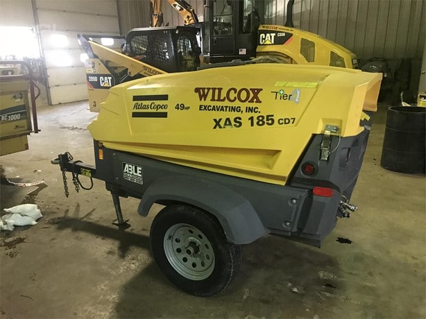 2016 Atlas Copco XAS185CD7 Compressor - Mobile for sale