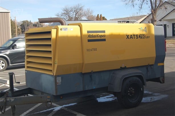 2014 Atlas Copco XAS750JD7 Compressor - Mobile for sale — view 2