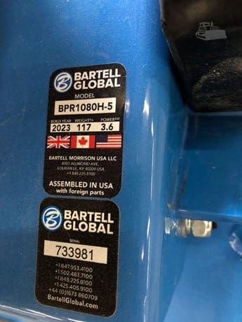 2023 Bartell Global BPR1080 Road - Compactor - Walk for sale — view 5