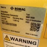 2022 Bomag BMP8500 Road - Compactor - Walk for sale — view 3