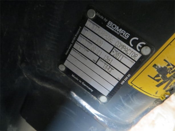 2011 Bomag BMP8500 Road - Compactor - Walk for sale — view 3
