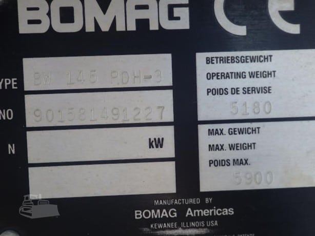 2013 Bomag Road - Compactor Padfoot for sale — view 5