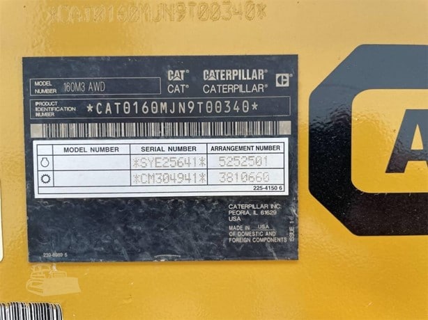2018 Caterpillar 160M3 AWD Road - Motor Grader for sale — view 5