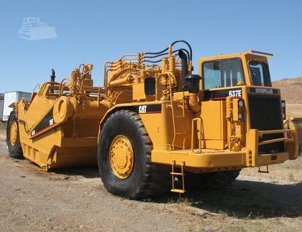 1989 Caterpillar 64 CU-YD Road - Scraper - Motor for sale