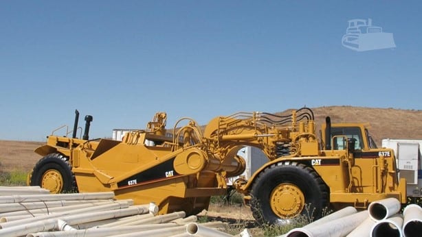 1987 Caterpillar 64 CU-YD Road - Scraper - Motor for sale — view 4