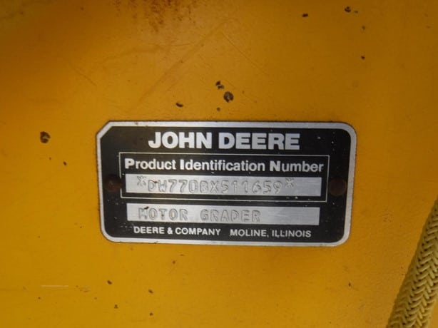 1986 Deere 770BH Road - Motor Grader for sale — view 2