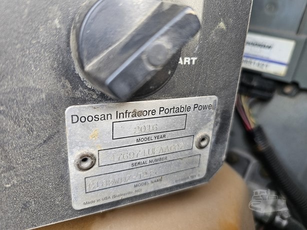 2016 Doosan Compressor - Mobile for sale — view 4