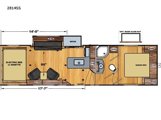 2023 Eclipse Attitude 2814SS Toy Hauler - Fifth Wheel for sale — view 2