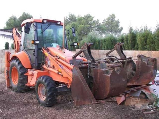 2001 Fiat Hitachi FB110.2 Loader - Backhoe for sale — view 2