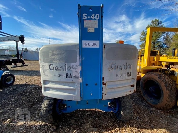 2011 Genie S40 Boom Lift - Telescopic for sale — view 5