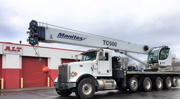 2017 Manitex TC50128S Boom Truck - Mounted for sale