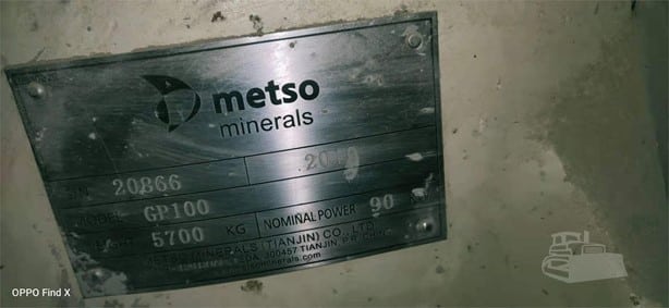 2010 Metso GP100 Quarry - Crusher for sale — view 2