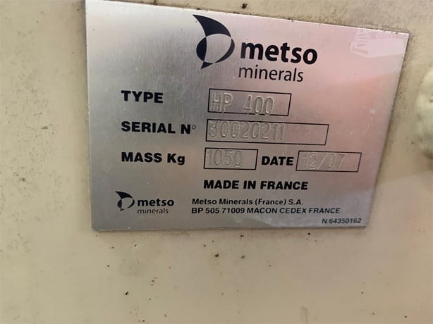 2007 Metso HP400 Quarry - Crusher for sale — view 2