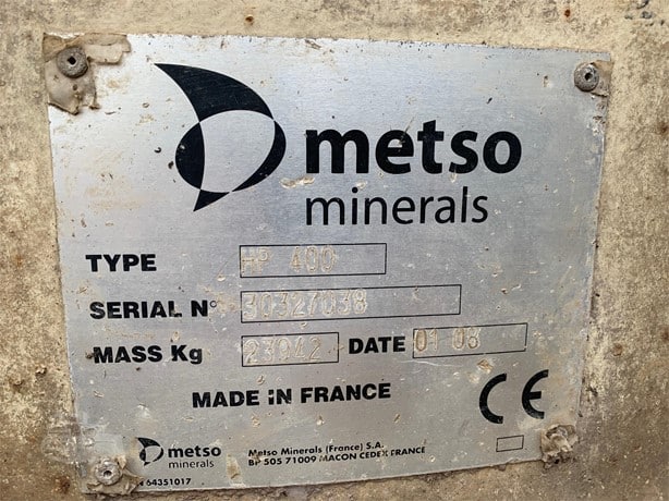 2008 Metso HP400 Quarry - Crusher for sale — view 3