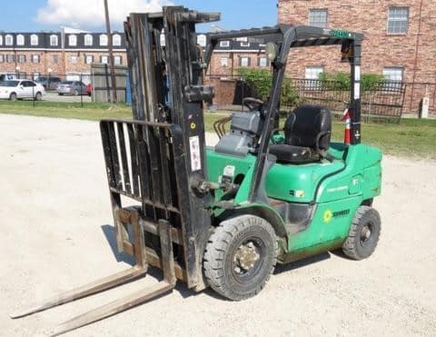 2008 Mitsubishi FD25N Gas Forklift for sale