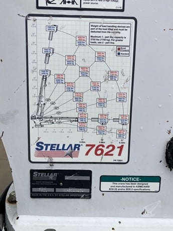 2015 Stellar Boom Truck - Mounted for sale — view 5
