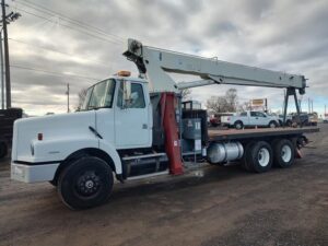 2001 Terex Boom Truck - Mounted for sale
