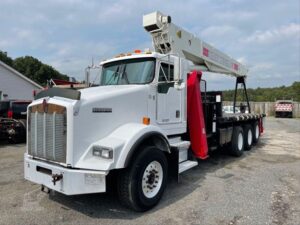 2001 Terex Boom Truck - Mounted for sale