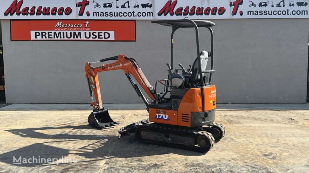 2017 Hitachi ZX17U-5A-YR Excavator - Mini for sale — view 3