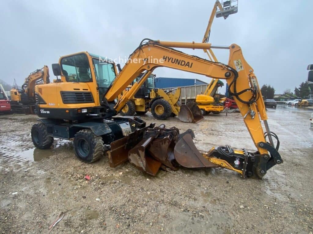 2019 Hyundai Robex 55W-9A Excavator - Wheel for sale — view 2