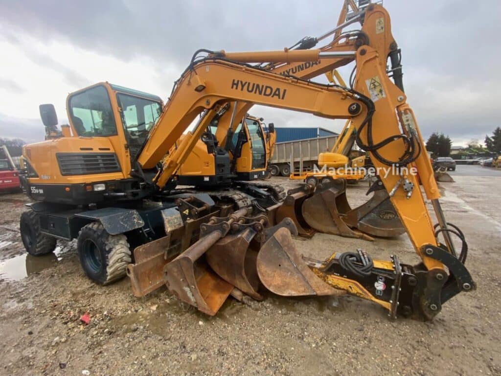 2019 Hyundai Robex 55W-9A Excavator - Wheel for sale — view 3