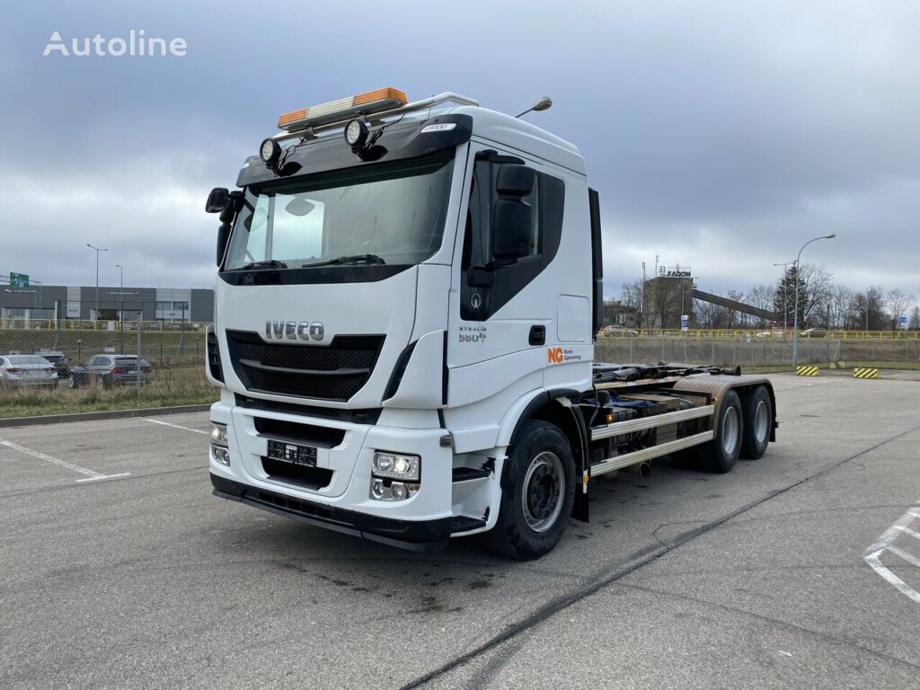 Iveco Stralis 560 Hook Lift Truck for sale