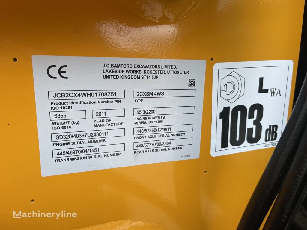2013 JCB Loader - Backhoe for sale — view 4