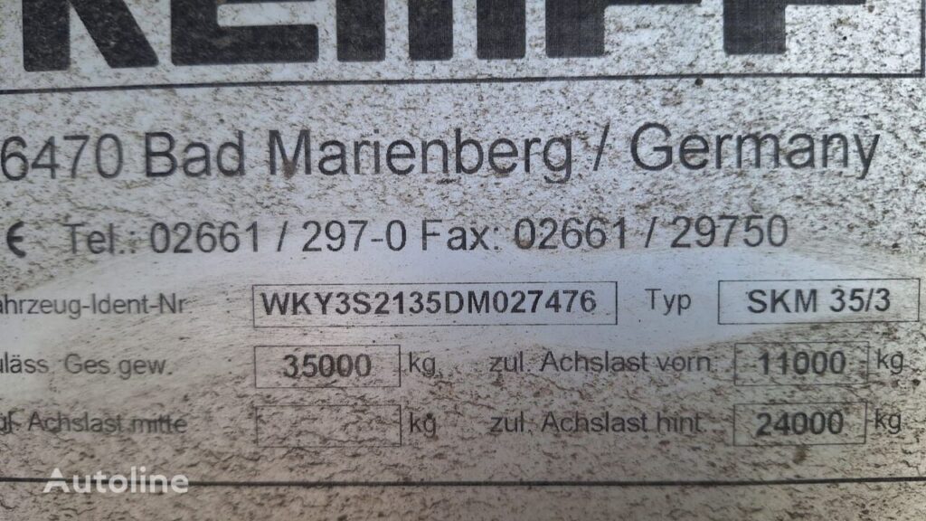 2013 Kempf Semi Trailer - Tipping for sale — view 5