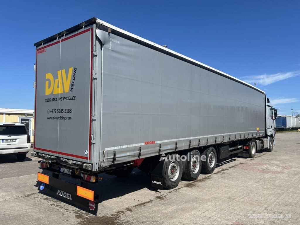 2022 Kögel Semi Trailer - Curtainside for sale — view 3