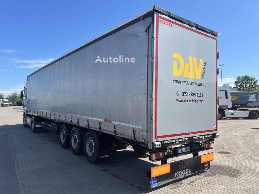 2022 Kögel Semi Trailer - Curtainside for sale — view 4