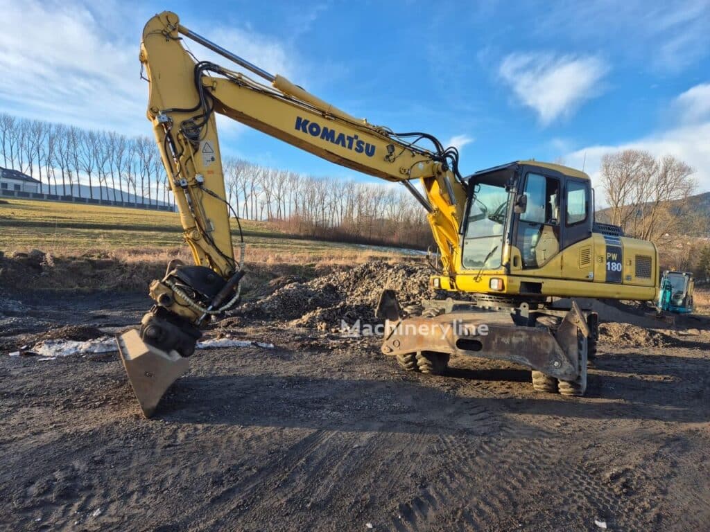 2011 Komatsu PW180-7E0 Excavator - Wheel for sale — view 5