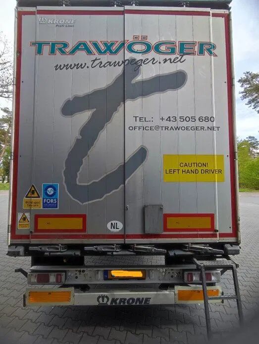 Krone Semi Trailer - Curtainside for sale — view 3
