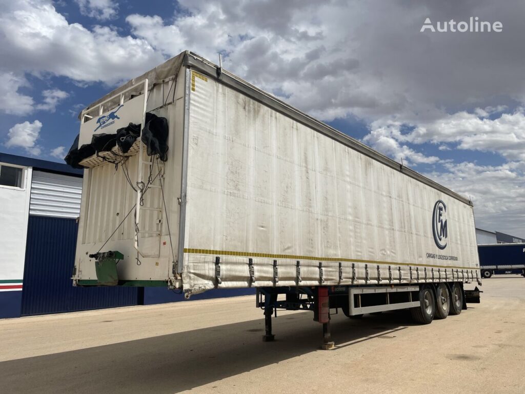 2010 Leciñena Semi Trailer - Curtainside for sale — view 2