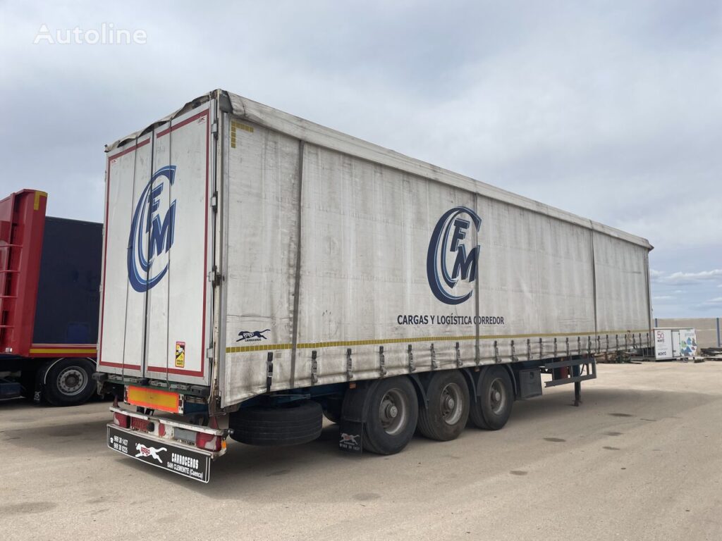 2010 Leciñena Semi Trailer - Curtainside for sale — view 3