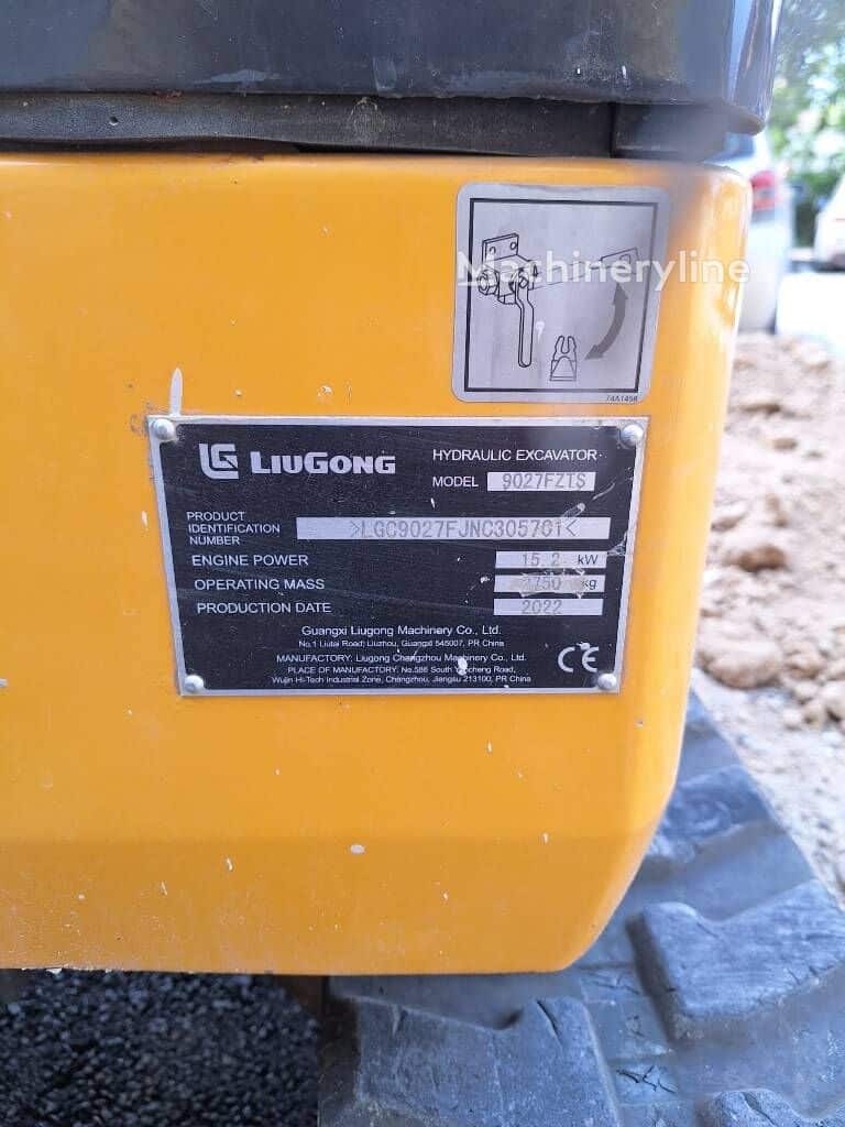 2022 Liugong Excavator - Mini for sale — view 5