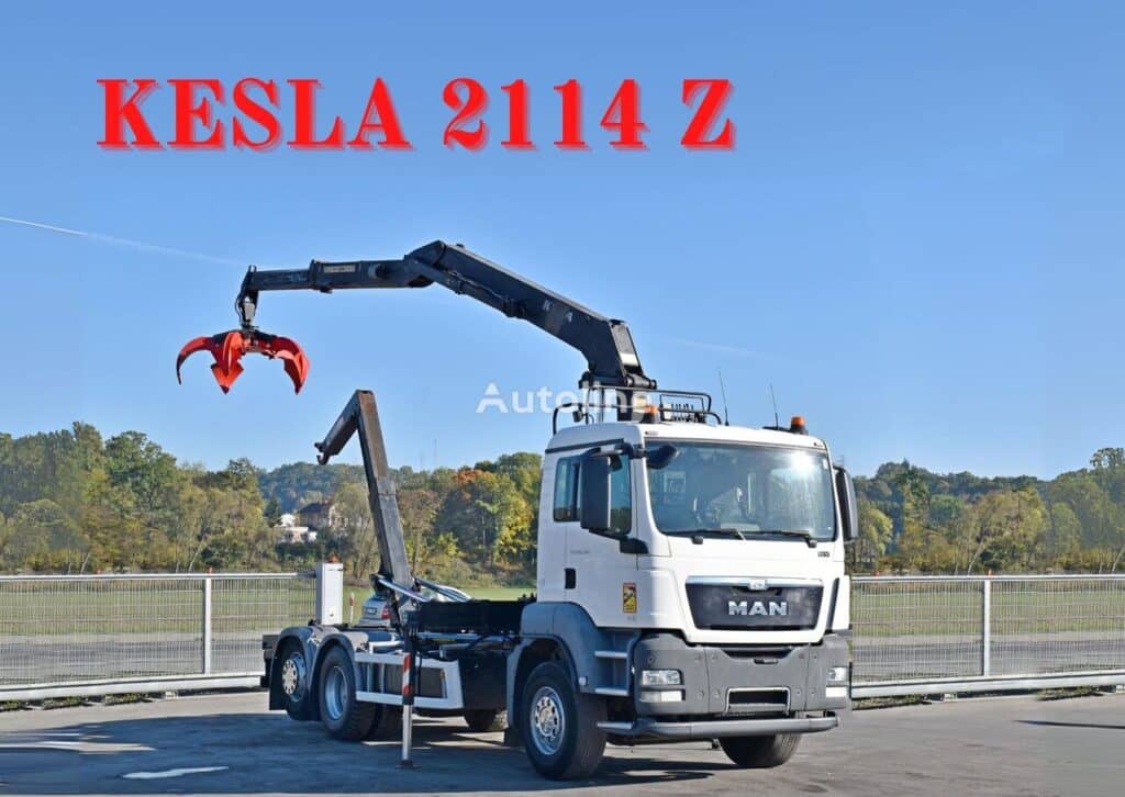2014 MAN TGS 26.360 Hook Lift Truck for sale